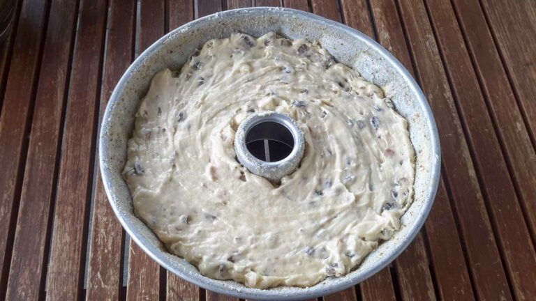Königskuchen aus den Holzbackofen