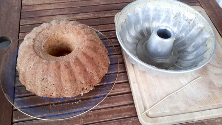 Königskuchen aus den Holzbackofen